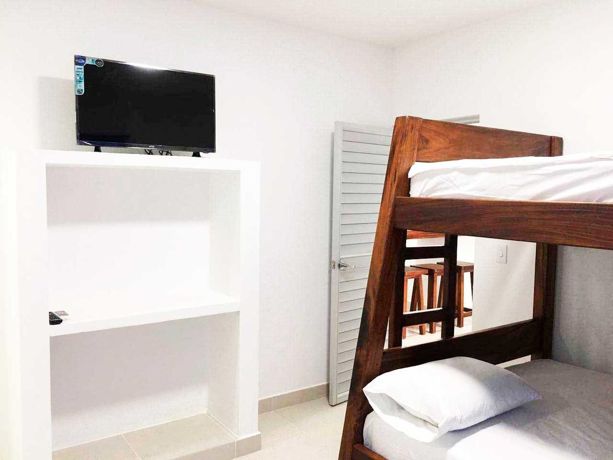 Cabanas Aqua Blue Coveñas エクステリア 写真